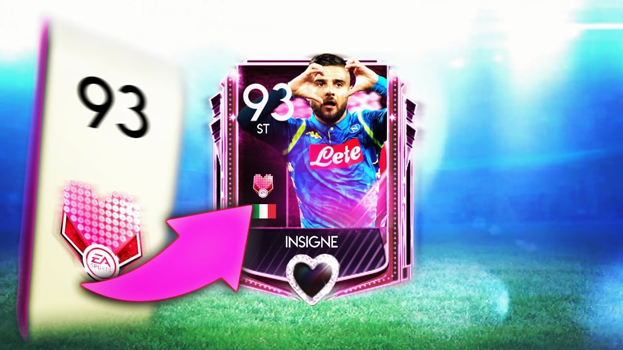 NEW 93 OVR HEARTBREAKER INSIGNE IN FIFA MOBILE 19