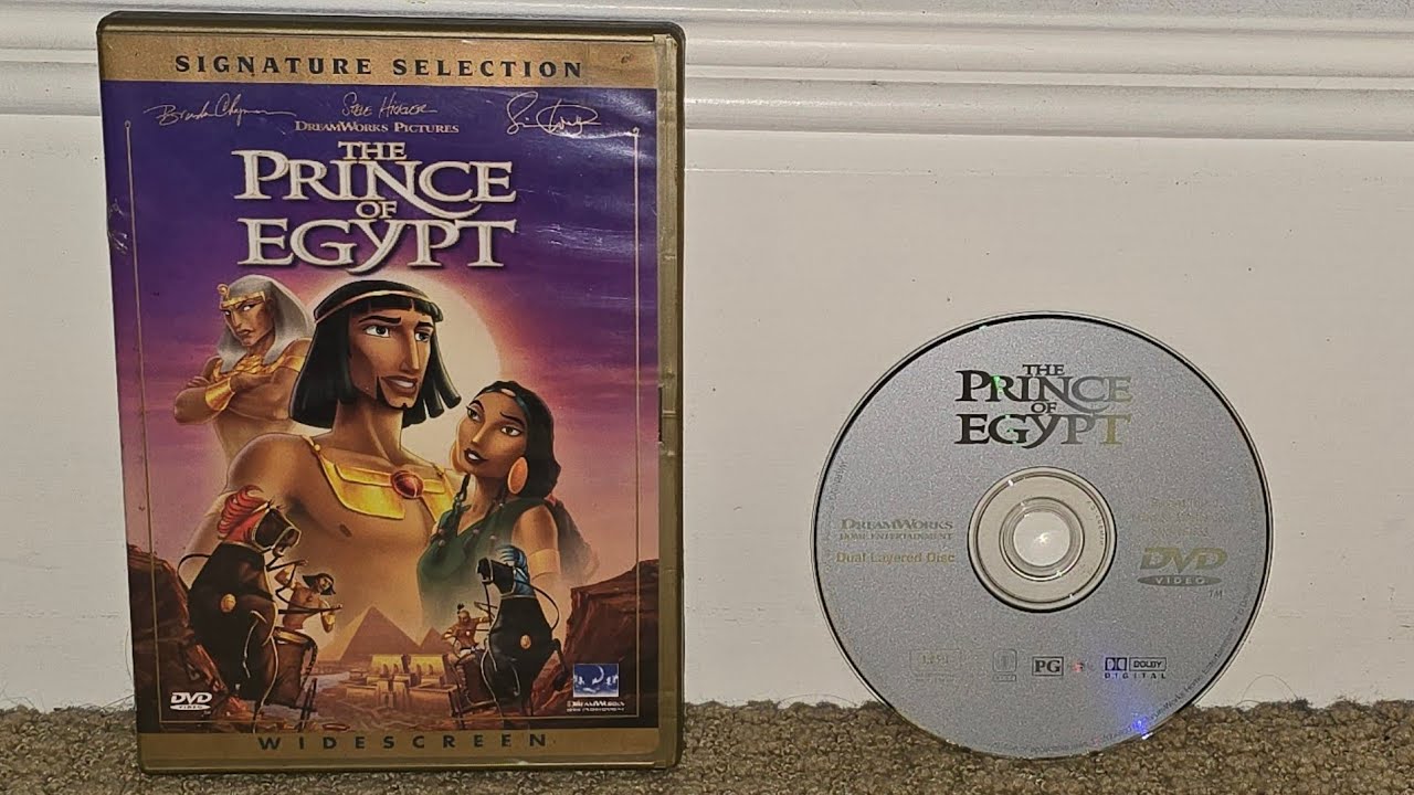 The Prince Of Egypt USA DVD Walkthrough (1999)