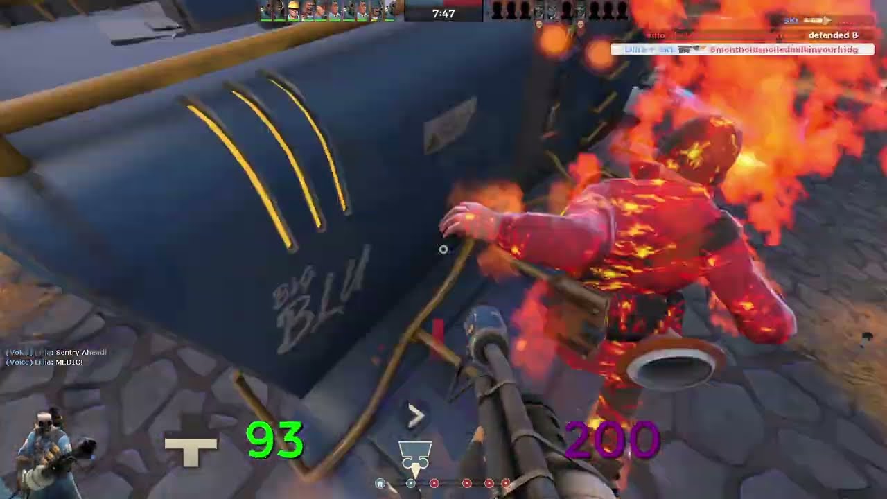 Team Fortress 2 Pyro Gameplay
