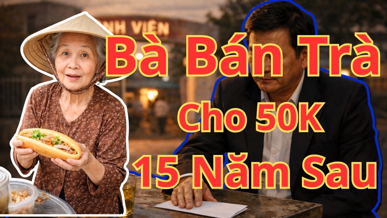 Quán Trà Đá Bên Bệnh Viện – 15 Năm Sau Người Lạ Quay Lại | Câu Truyện Tâm Sự Tuổi Già Về Khuya