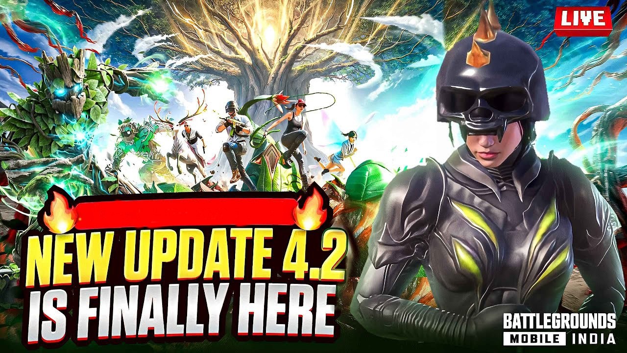 50 KILLS? 4.2 UPDATE BGMI LIVE | BGMI NEW UPDATE4.1 SAMSUNG, A3, A5, A6, A7,J2,J5, J7,S5,S7,S9,A10,