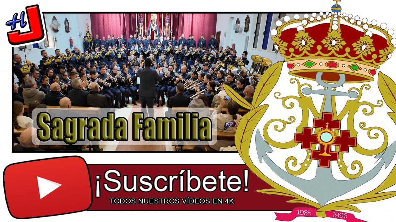 🎼 Marcha: SAGRADA FAMILIA 🎺 BCT Expiración ''Salud y Esperanza'' ⚜️ 4K 📹