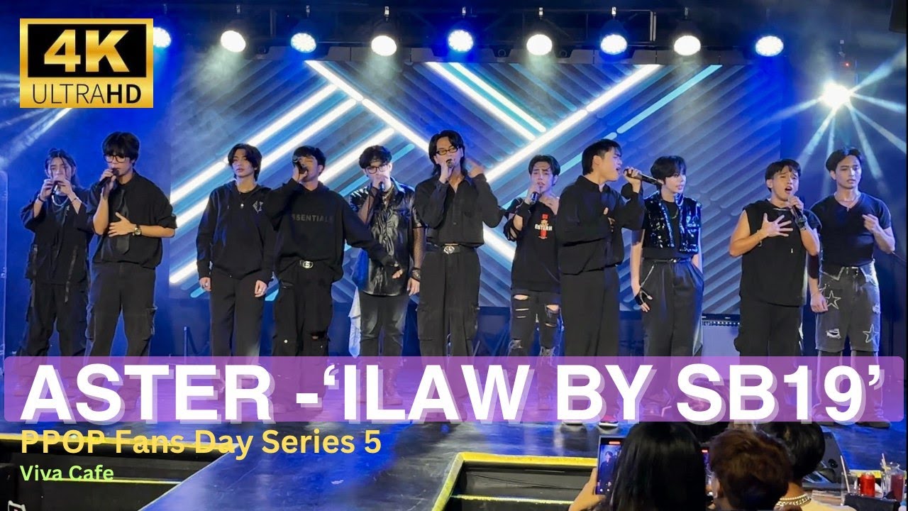 [FANCAM] ASTER - 'ILAW by SB19' Cover Performance at PPOP Fans Day Series 5 (051125)