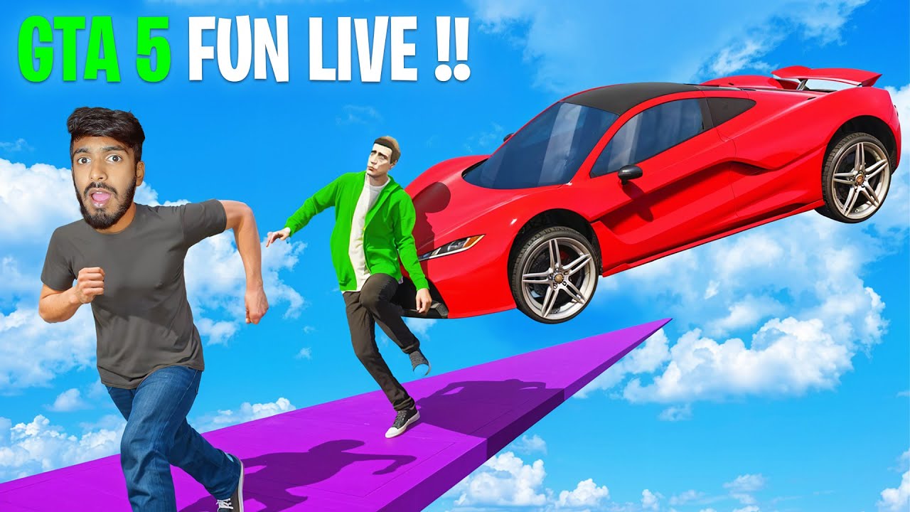 GTA 5 Online Funn With @SharpTamilGaming @DarksideGaming_AK   - Black FOX