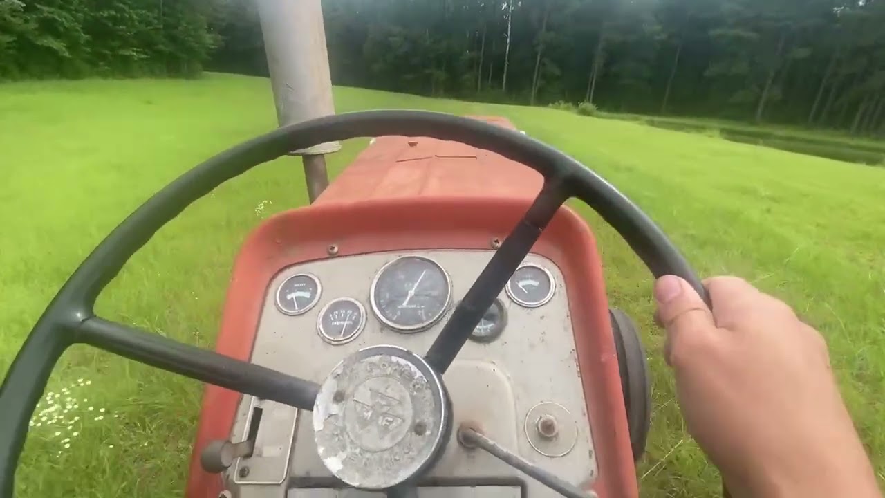 A little bit about the Massey Ferguson 165 tractor. PART 2