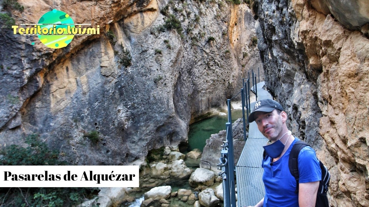 Ruta en las alturas por PASARELAS de ALQUÉZAR