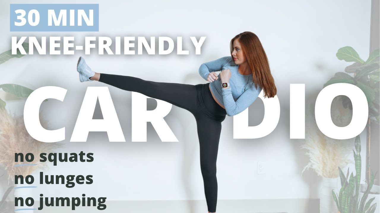 30 MIN STANDING Knee Friendly Cardio | NO Squats, NO Lunges, NO Jumping | Low Impact HIIT