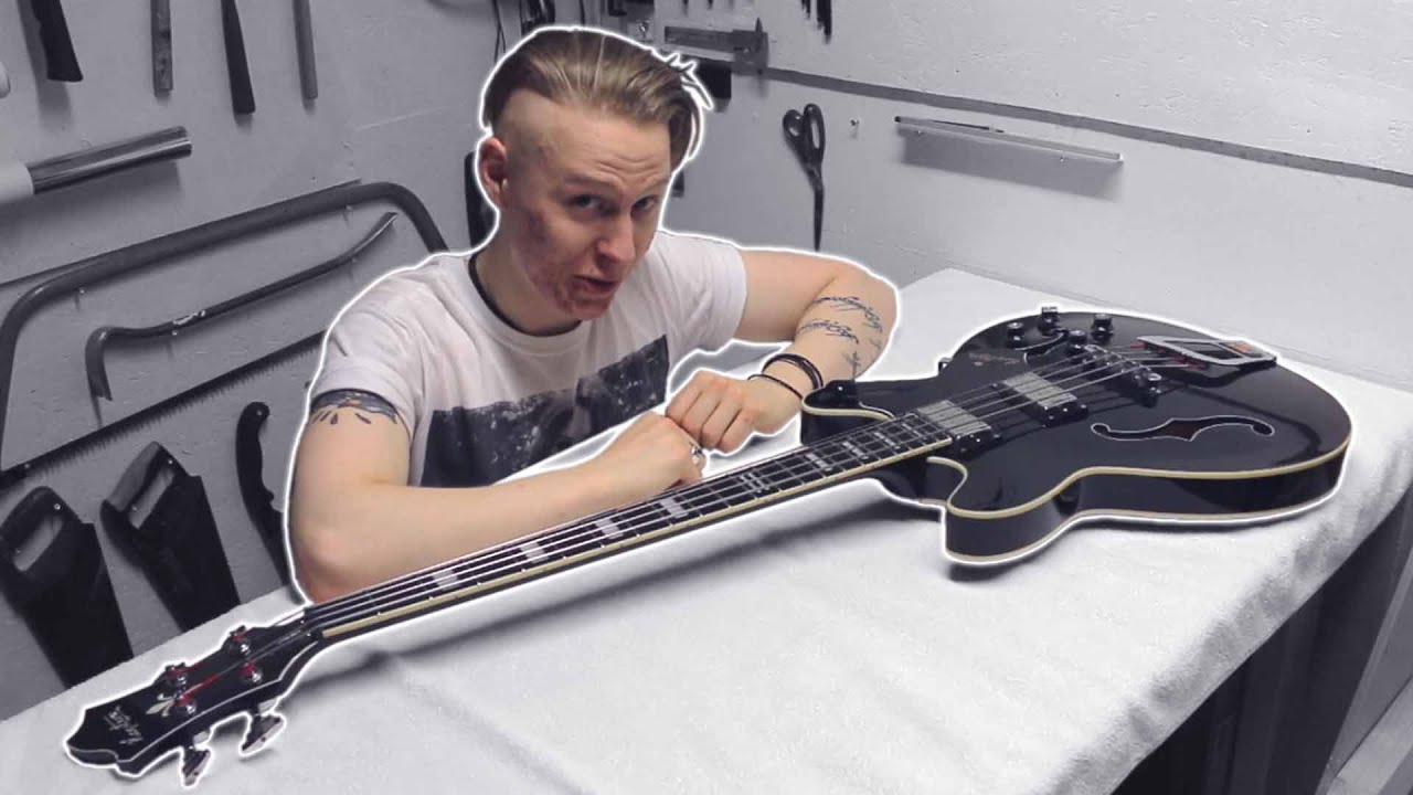 Hagström Viking Bass - Крепление