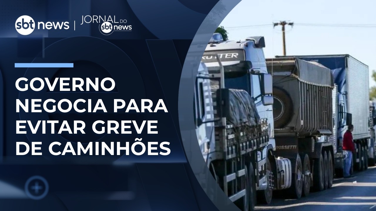 Caminhoneiros aguardam governo antes de decidir sobre paralisação | #JornaldoSBTNews