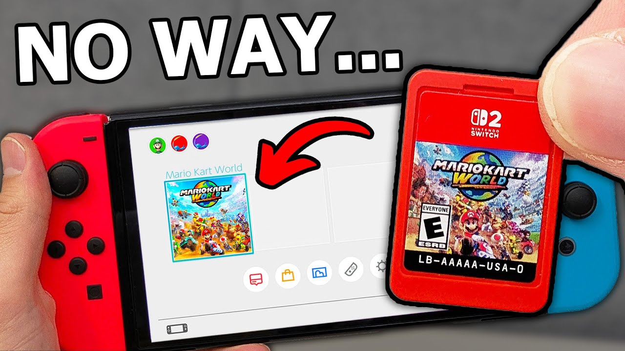 What happens when you play Switch 2 games on Switch 1?