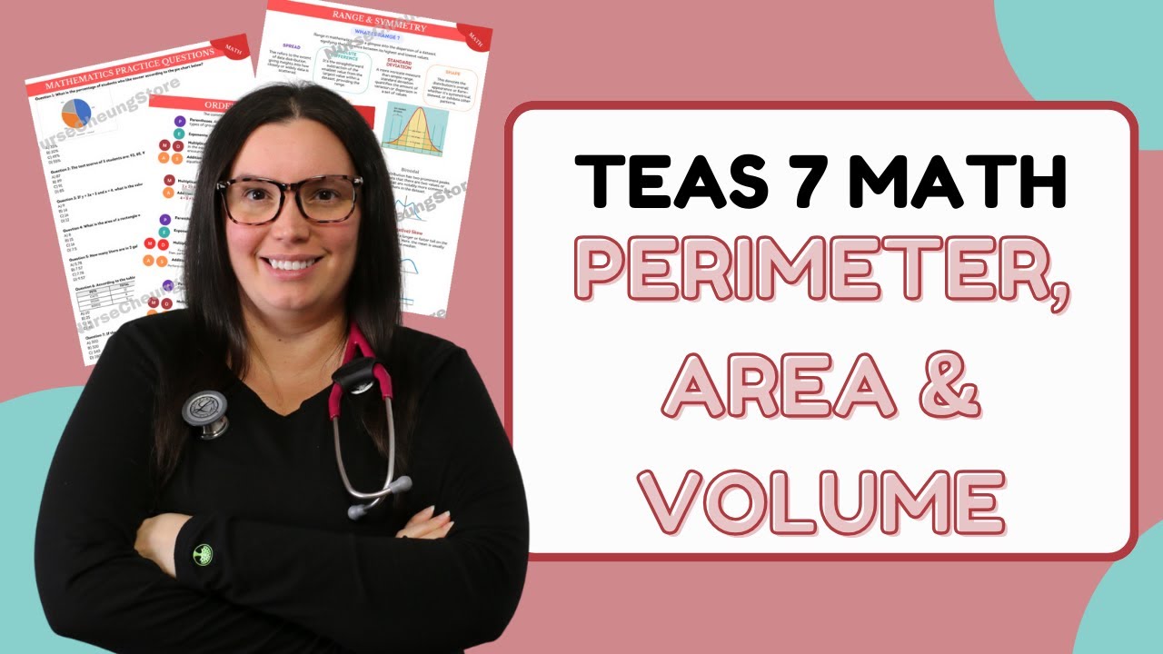 2025 ATI TEAS Math 7 Perimeter, Circumference, Area, & Volume Study Guide (with Practice)