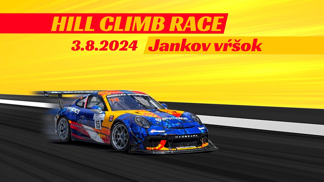 Hill Climb Race: Jankov vŕšok  3.8.2024
