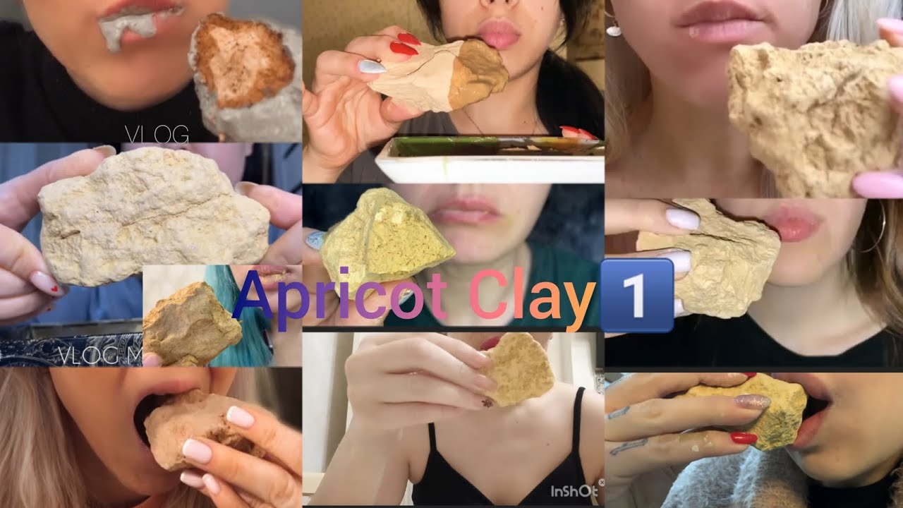 Apricot Clay🍑.глухой мягкий глина Абрикос .