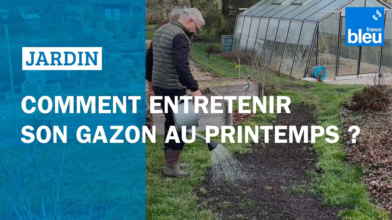 Comment entretenir son gazon au printemps ?
