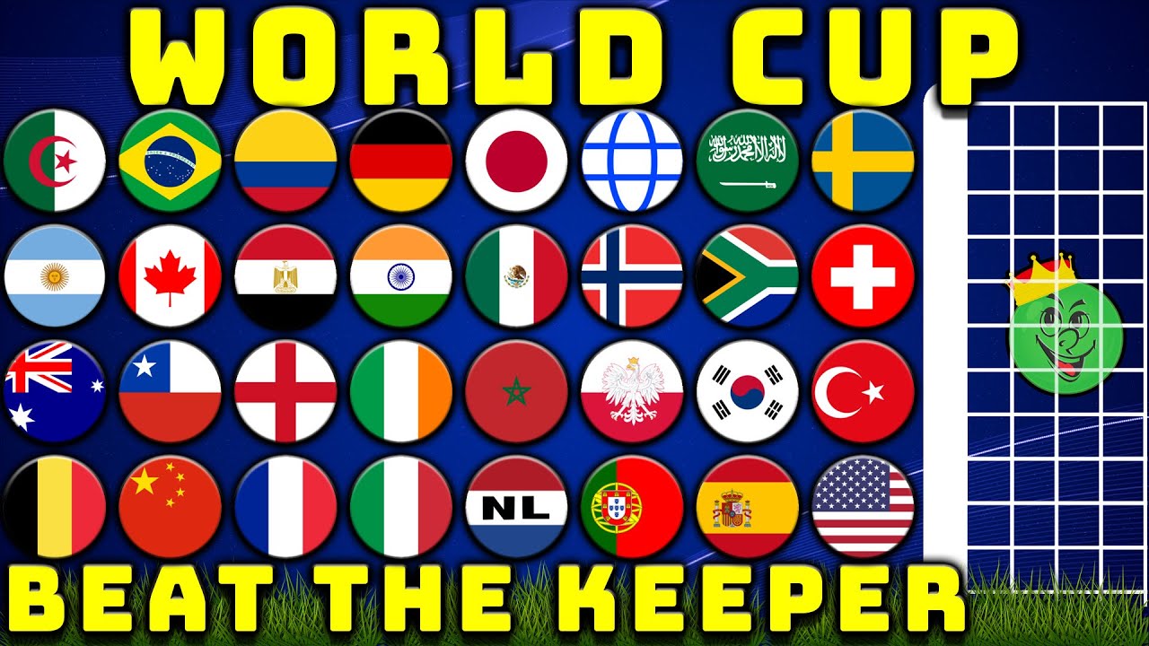 Beat the Keeper World Cup Marble Race Tournament / Marble Race King