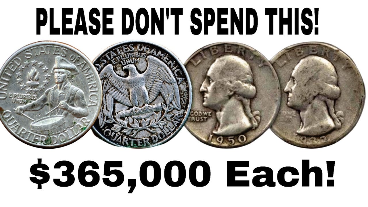 Bicentennial Drummer Boy Quarters Worth $365,000?! These Washington Coins Shock Collectors!