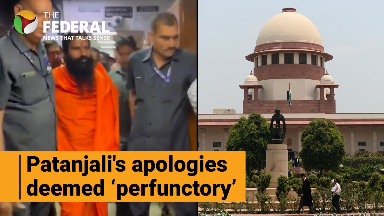SC slams Ramdev : Questions Centre&rsquo;s inaction against Patanjali | The Federal
