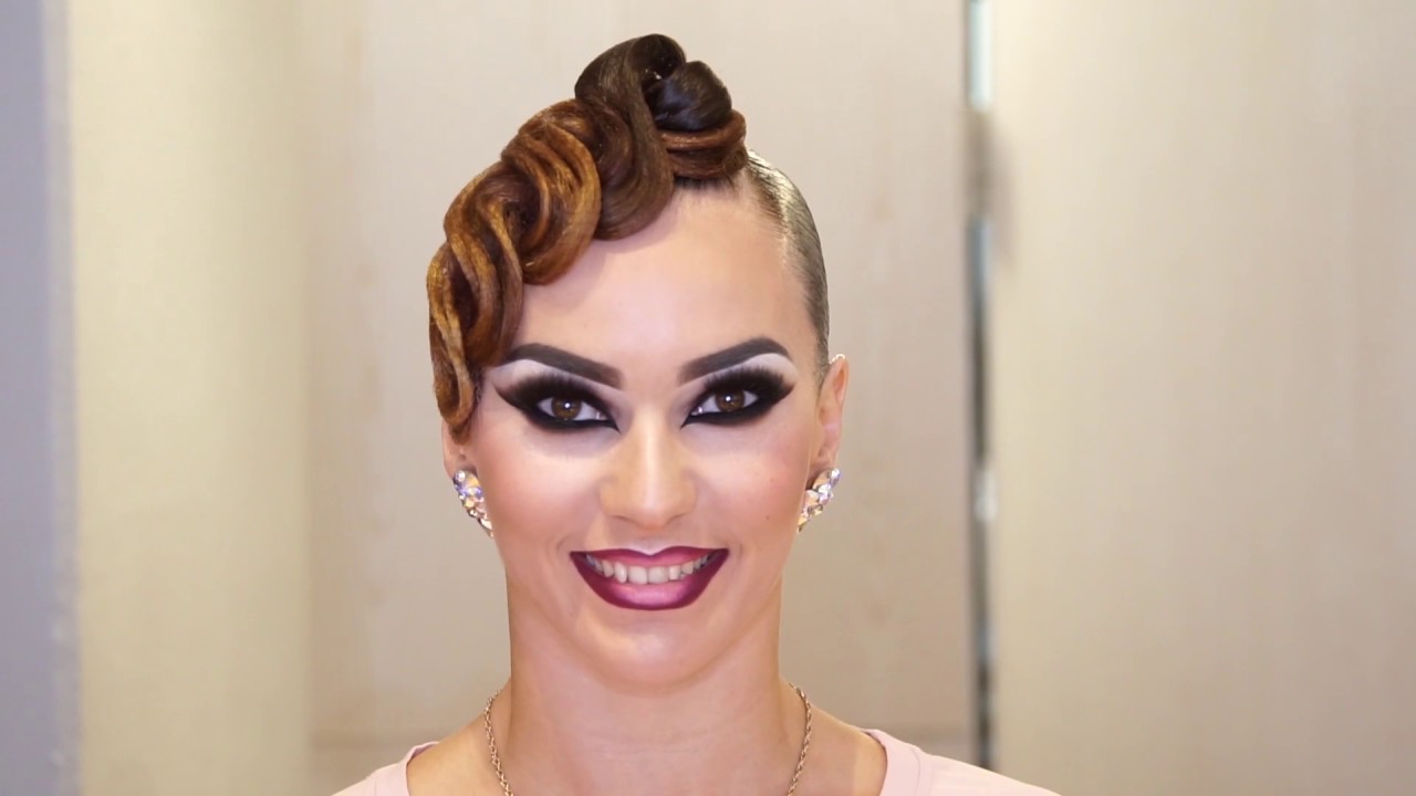 Renata Lusin - Hair and Makeup Transformation - 2018 WDSF PD Super Grand Prix Stuttgart