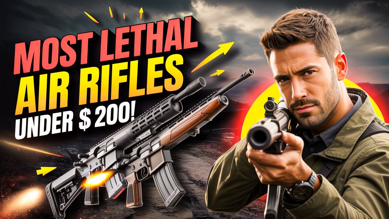 6 Most Lethal Air Rifles Under 200$ On Amazon!🔥🔥