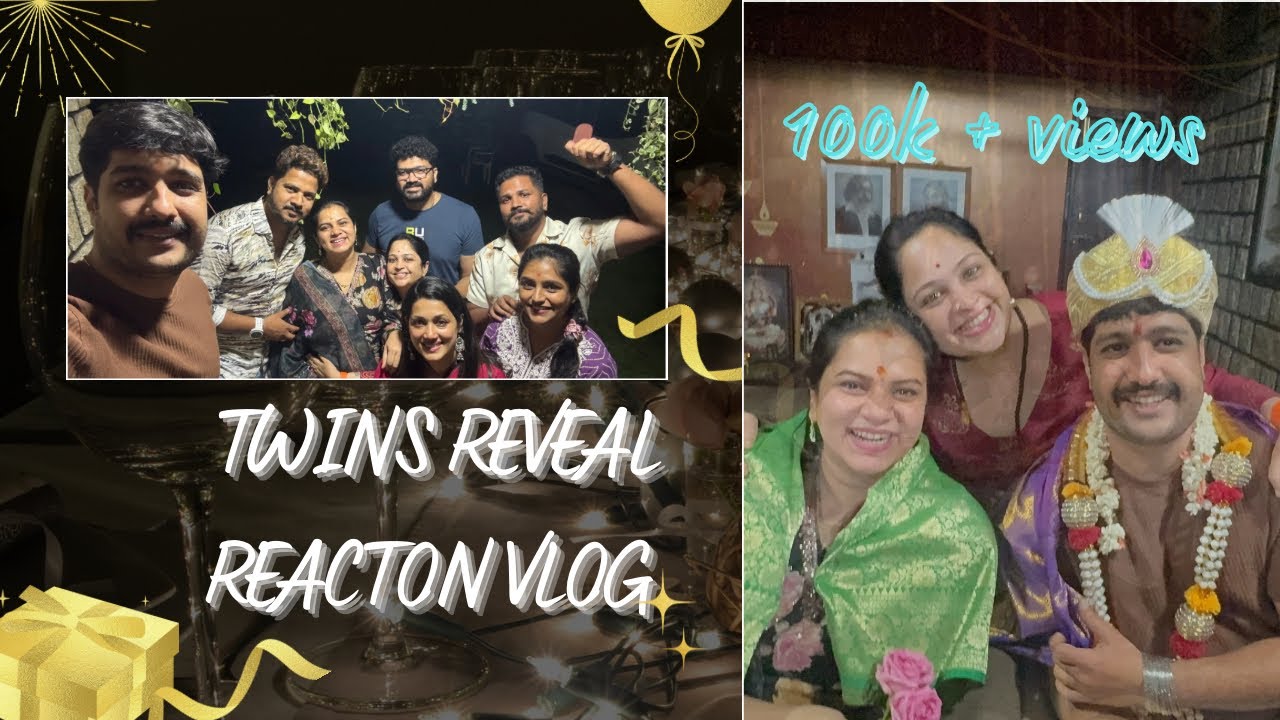 Twins Announcement | Baby shower @ shabari | Aishwarya Vinay | Vinay UJ | Srujan Lokesh 