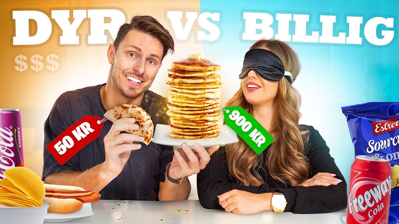 VI TESTAR DYRT VS BILLIGT! *Samma produkt, olika priser*