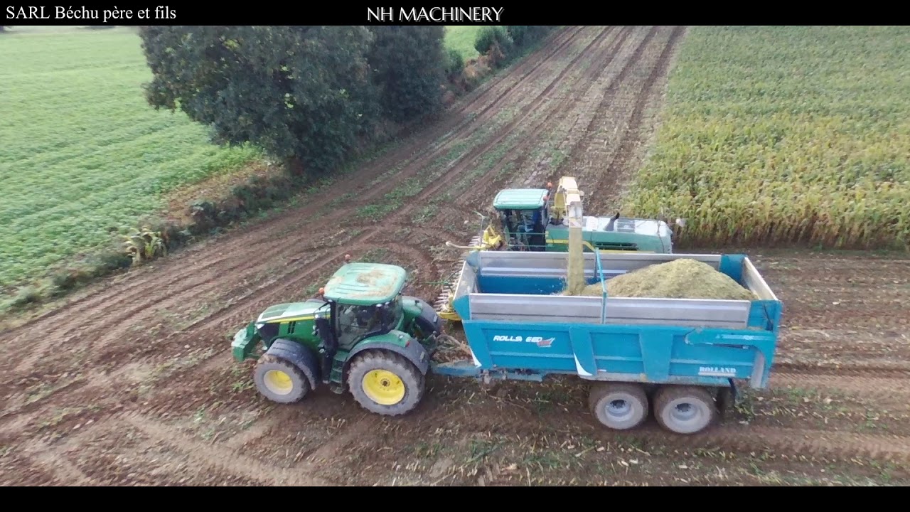 Ensilage de maïs 🌽 SARL Béchu père et fils