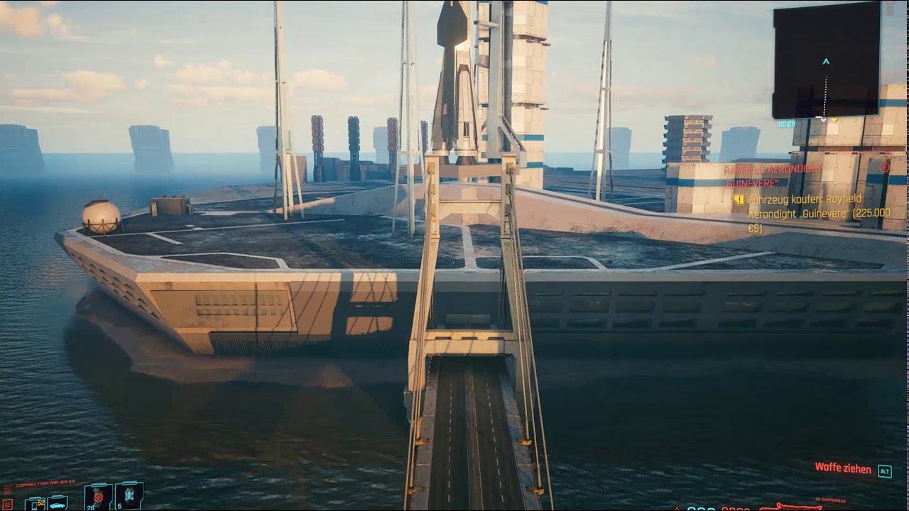 Cyberpunk 2077  - Visiting the Orbital Air Space Center