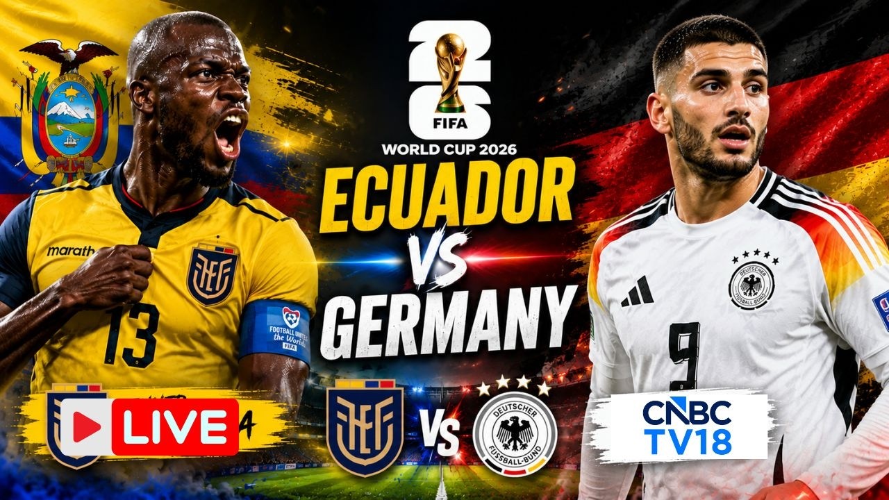 🔴Ecuador vs Germany LIVE: FIFA World Cup 2026 Match ECU vs GER Live | Undav | Havertz | N18G