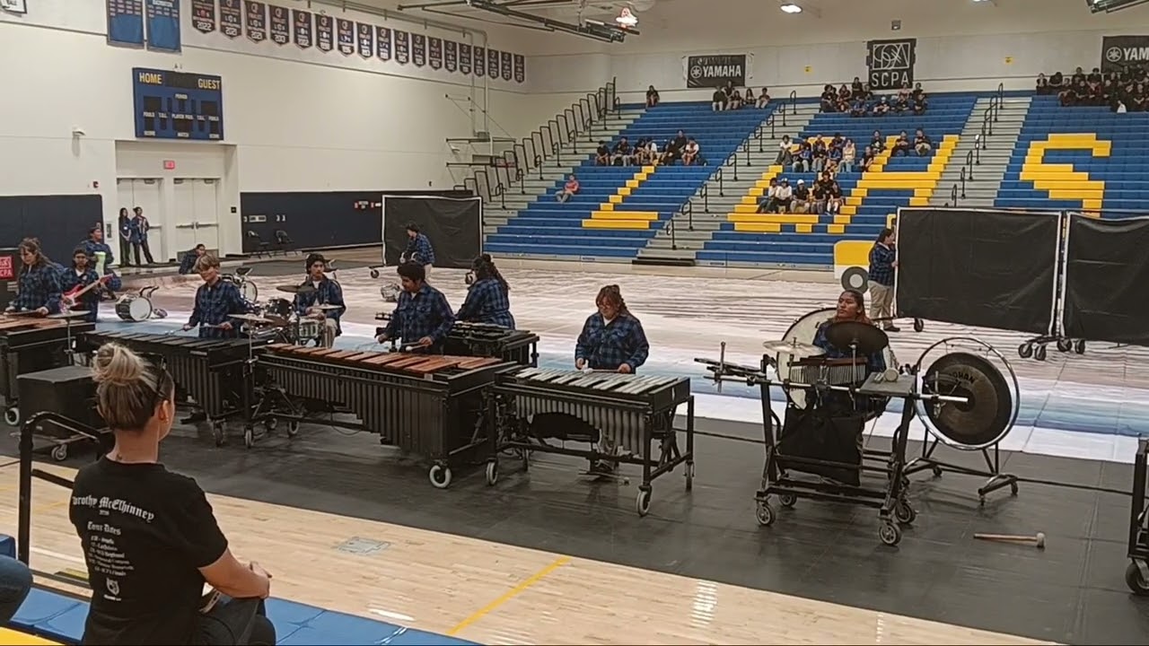 WHS Indoor Drumline 1st Comp @ La Quinta High School 
