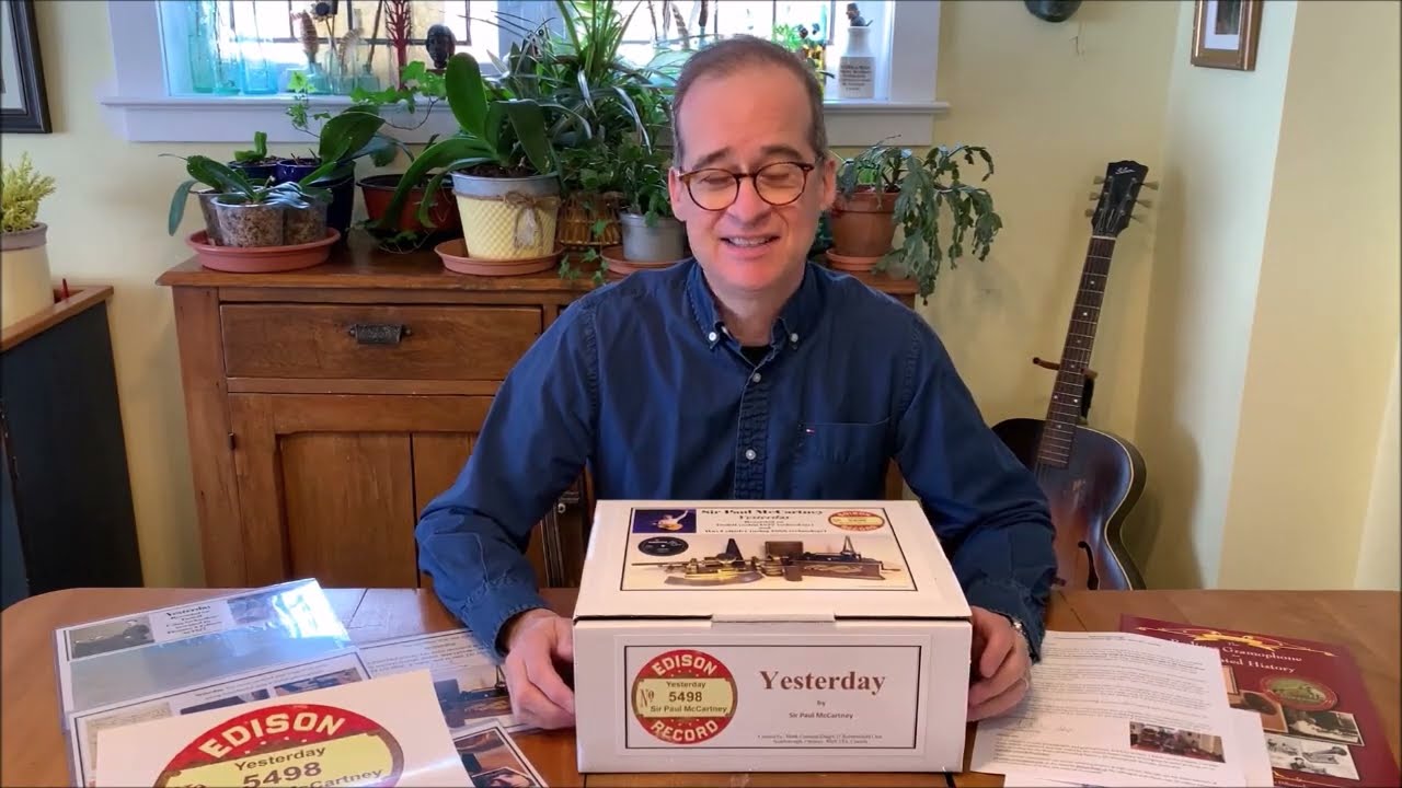 My Sir Paul McCartney (the Beatles) Project Tinfoil & Wax Recordings of Yesterday