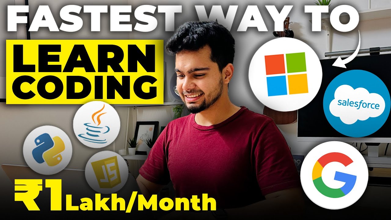 The Fastest way to learn CODING and get a JOB in 2024 🚀🔥 | How to become a Software Engineer