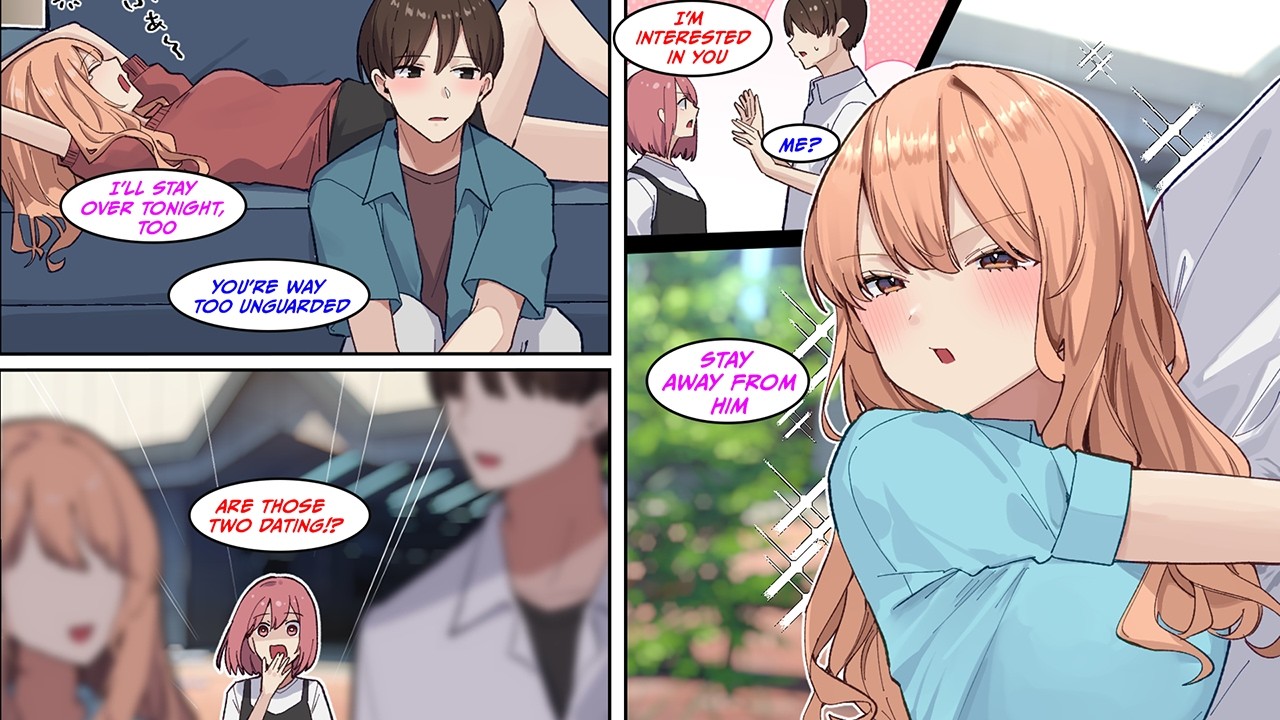 [Manga Dub] A popular model who won a beauty pageant has somehow started hanging around at my house