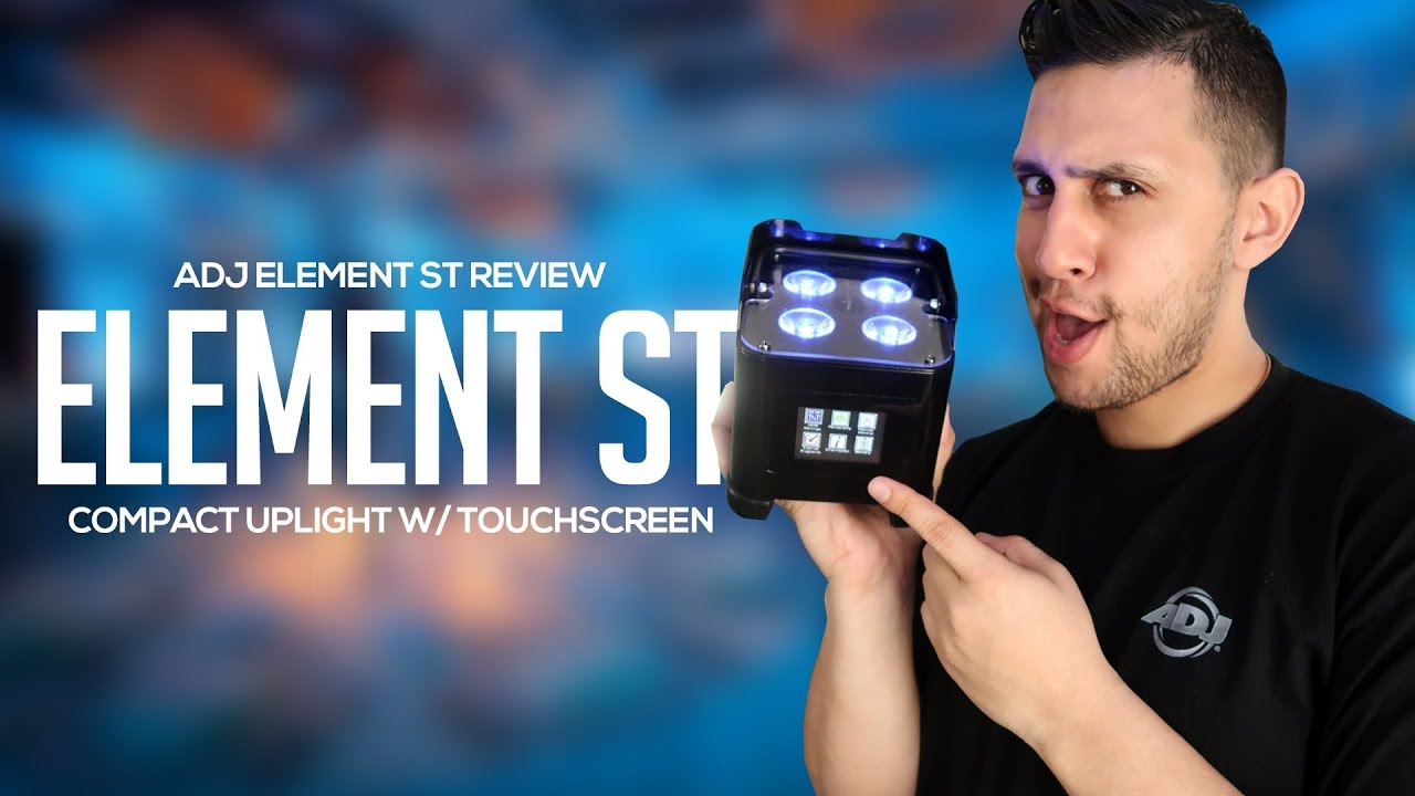 ADJ Element ST (Review) | Ultra-Compact Battery Powered Wireless DMX Up-Light