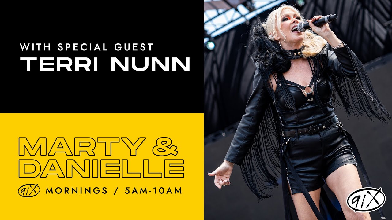 Marty & Danielle talk 91X in the '80s with Terri Nunn of Berlin!