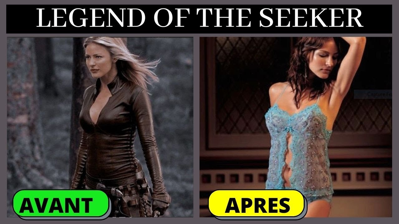 Legend of the Seeker Cast Then and now 2021 Real name & Age / Legende of the seeker avant après 2021