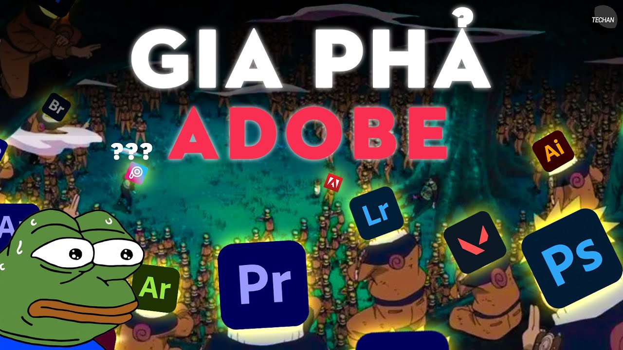 Giải Thích tất cả 60++ Adobe Apps trong 11 phút | TECHAN