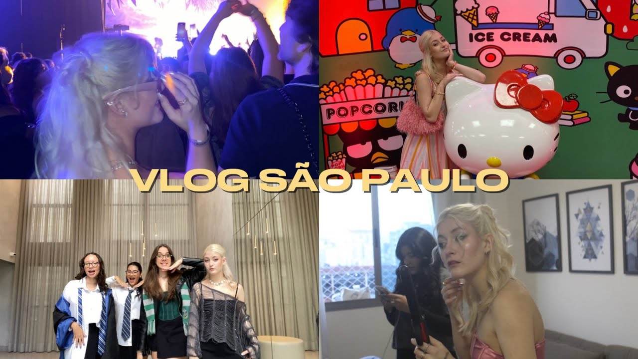 VLOG SHOW DO CHASE ATLANTIC || são paulo, evento de harry potter, evento editora mood