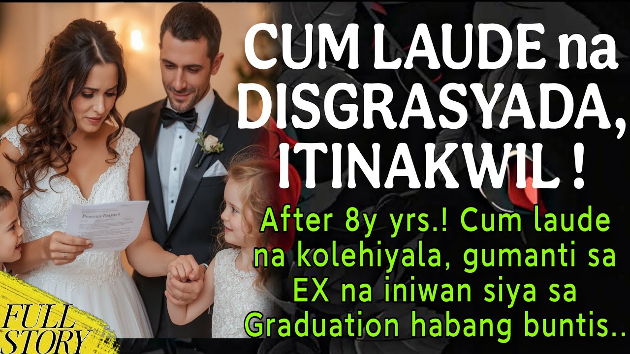 After 8y yrs.! Cum laude na kolehiyala, gumanti sa EX na iniwan siya sa Graduation habang buntis.  