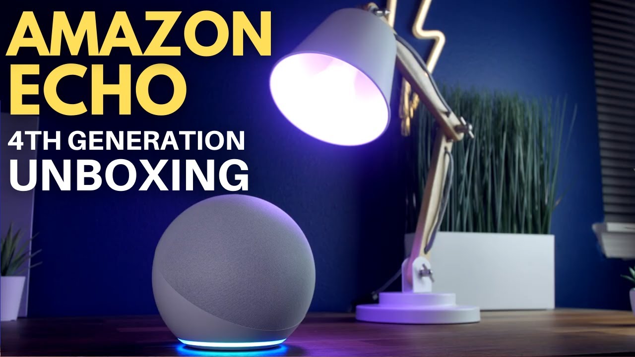 AMAZON ECHO 4TH GENERATION UNBOXING & Review! 2021 Best Smart speaker?