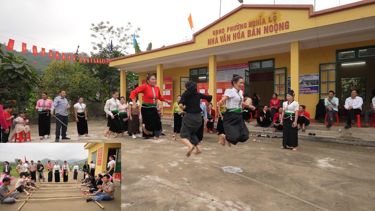 Mùng 8/3 vào bản người Thái chị em  chơi vui thật - Bé Sao Ngố nhận quà chuẩn bị sinh ko có tiền
