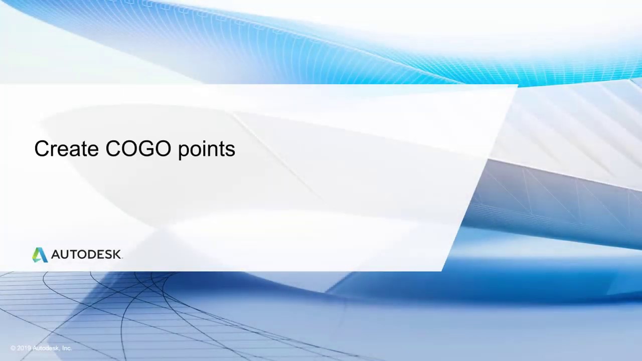 Create COGO Points