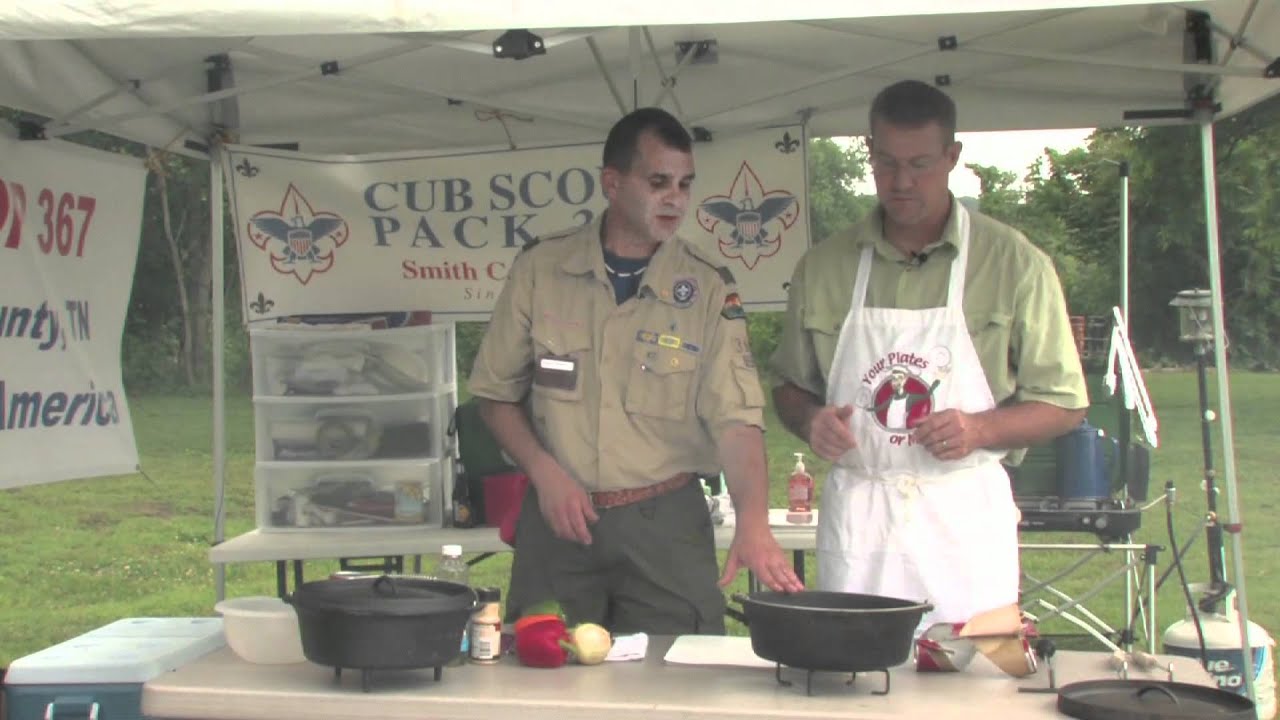 Campfire cooking with the Boy Scouts p1