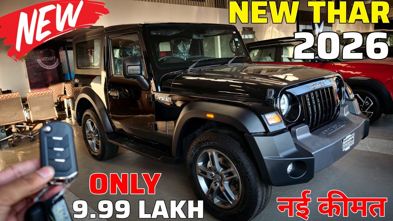 New 2026 Mahindra Thar Facelift Review 🔥 Mahindra Thar 2026✌️Price & Mileage? Mahindra Thar Gadi