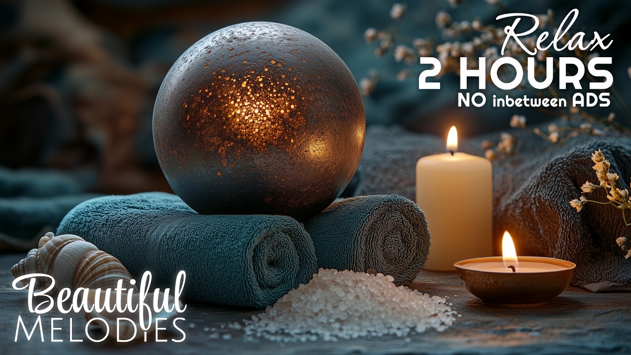 2 Hour Relaxing Music with Ocean Waves 🌊 Stress Relief & Anxiety Calming Sounds