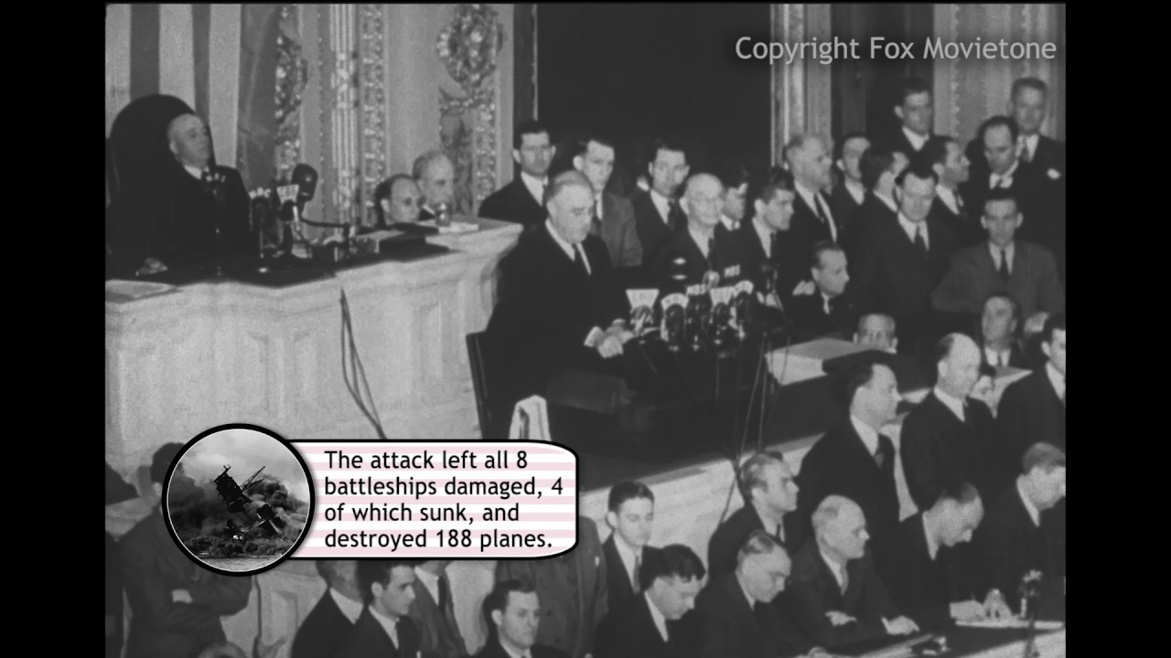 Day of Infamy Speech - Pop-Up Video