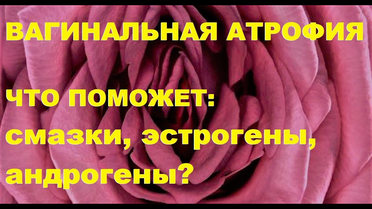 Ю.А.Тишова. Что поможет при вагинальной атрофии: смазки, эстрогены или андрогены?