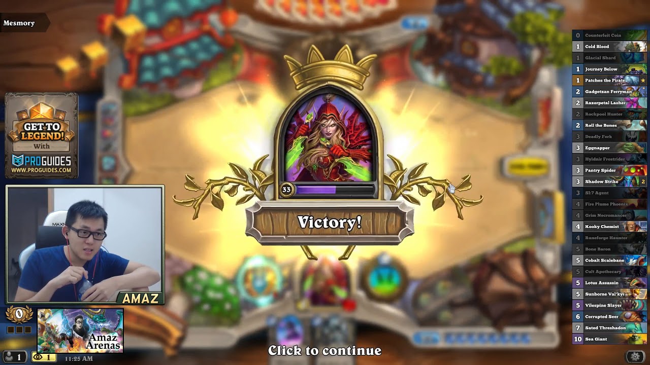 Hearthstone Arena - [Amaz and Hafu] Patches best Legendary in Arena!