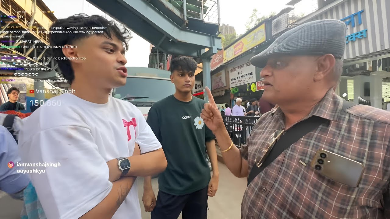 IRL STREAM🔴LIVE LADAYI ON ROAD🥊⭐LAST DAY IN MUMBAI⭐PRANKING⭐150K❤️VANSHAJ SINGH‼️