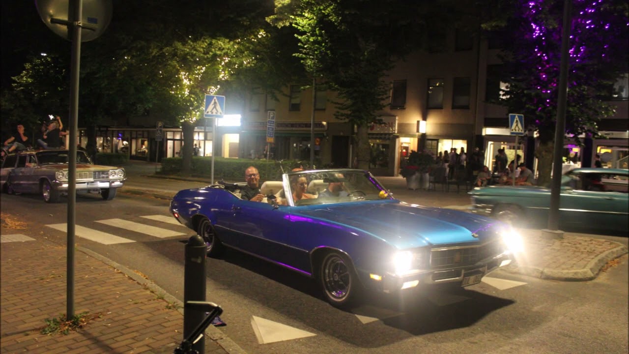 Tranås Cruising & Rock n Roll Event 13 Augusti, 2022 Kvällscruisingen Del 2