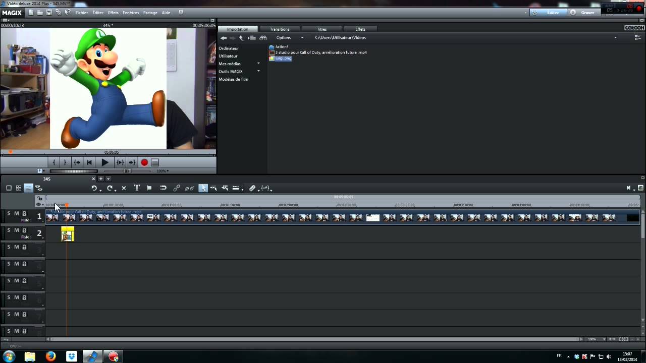Tuto Magix Video Deluxe 2014 - Insérer et modifier une image
